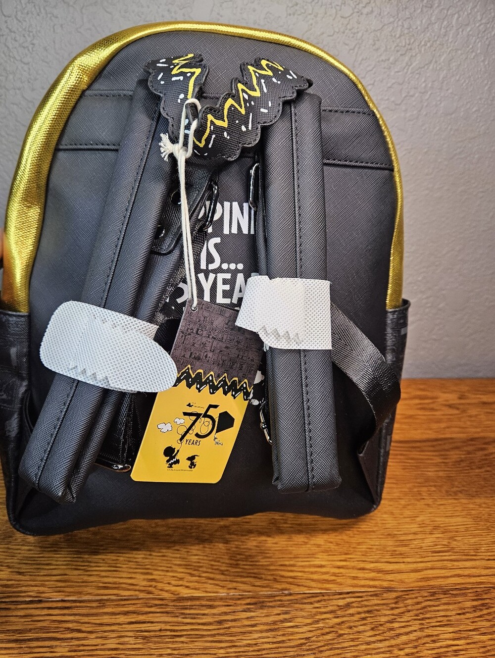Loungefly Peanuts 75th Anniversary Mini Backpack - Picture 5 of 11